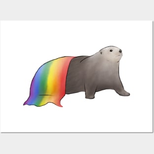 Pride Sea Otter Posters and Art